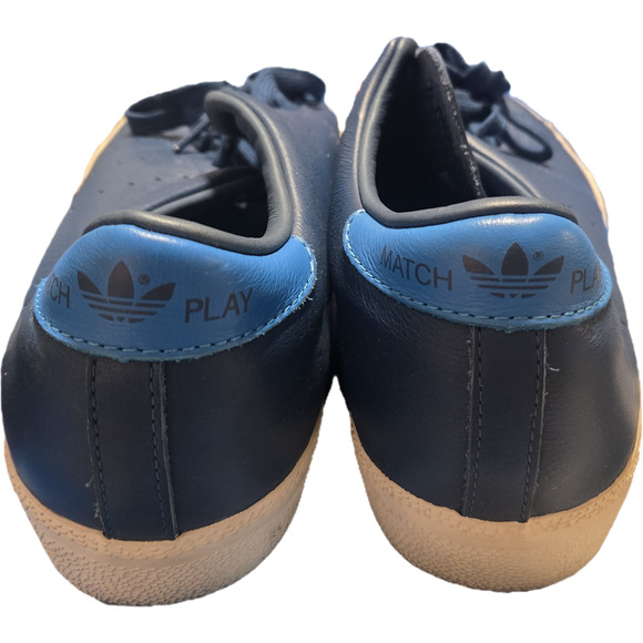 Adidas Originals Match Play Dark Navy Blue Leather Sneakers Mens Size 11.5 main image 5